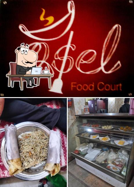 The interior of Hesel Food Court