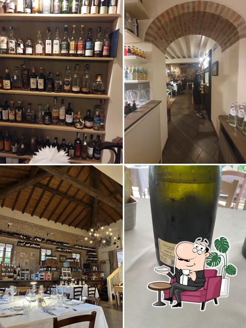Dai un'occhiata agli interni di Osteria del Morino