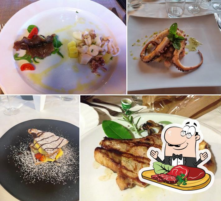 C'è un'ampia scelta di piatti per gli amanti della carne