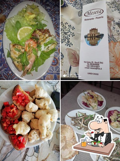 Platti al Ristorante Pizzeria Meseta