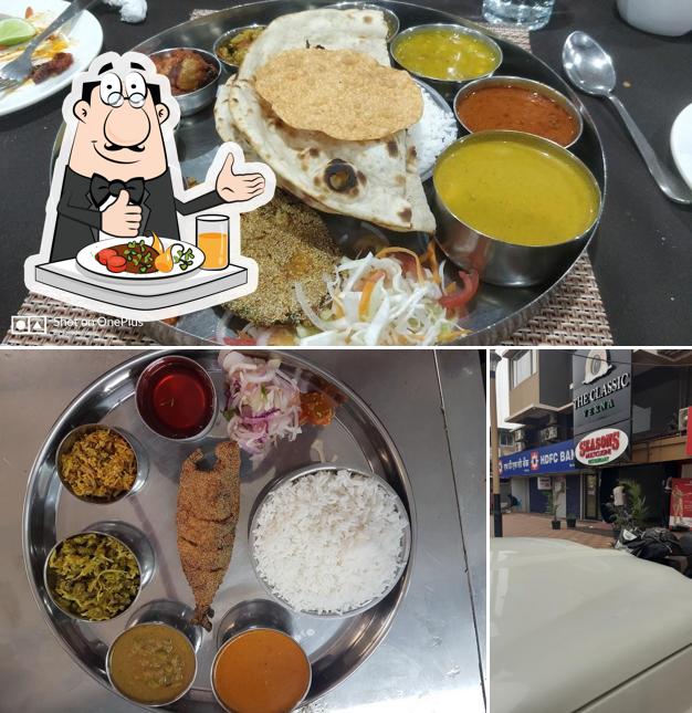 The restaurant's food and exterior