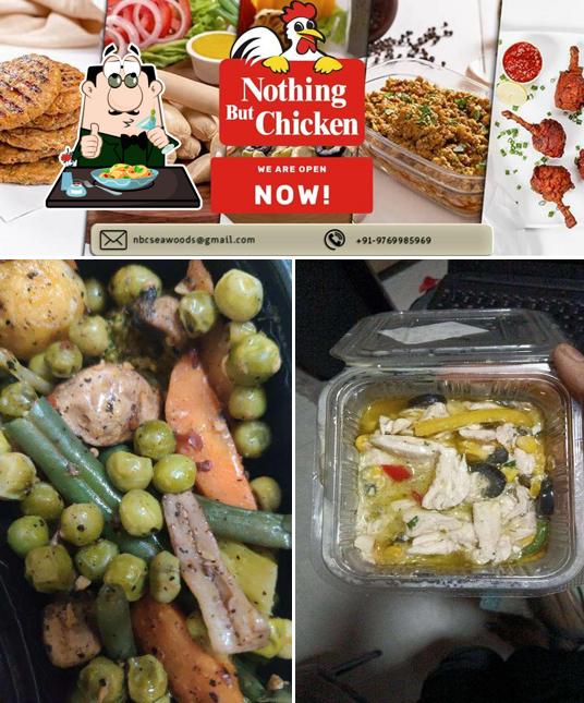 Food at Nothing But Chicken