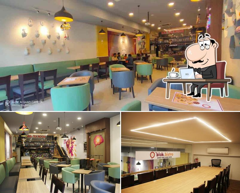 Check out how Blah Bistro looks inside