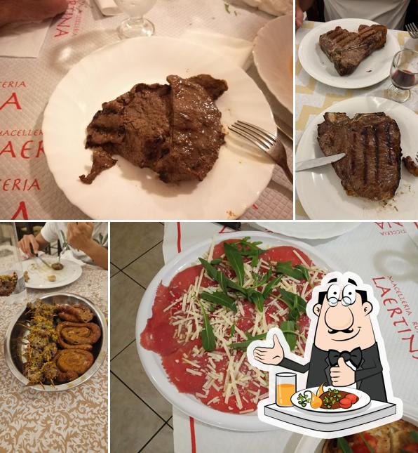 Platti al Braceria Laertina