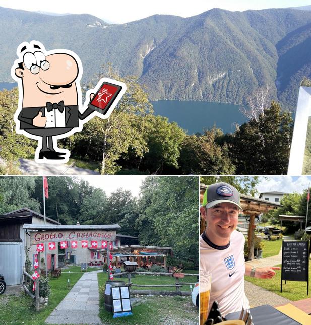 Gli esterni di Grotto Castagneto