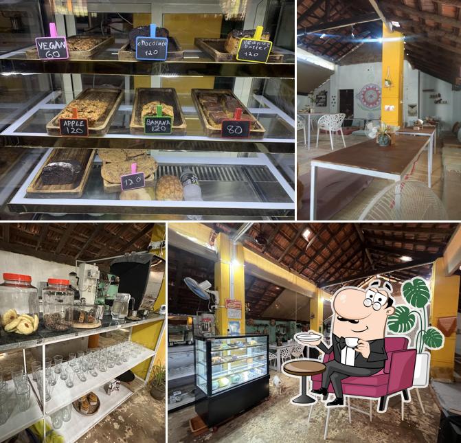 The interior of Javi Cafe