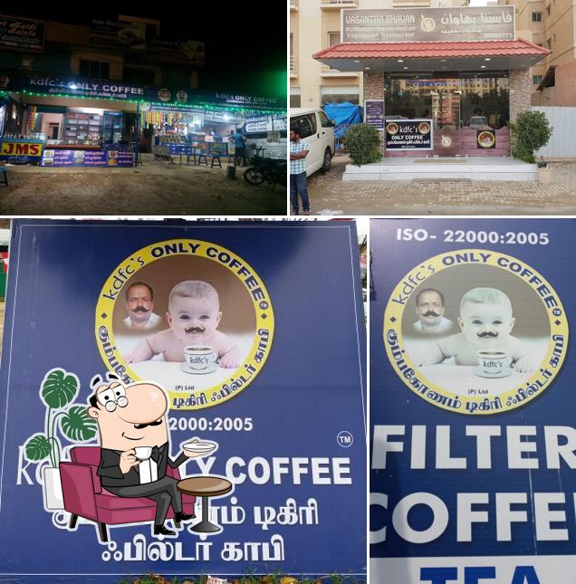 The interior of Kdfc's ONLY COFFEE