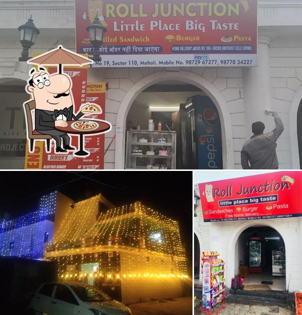 The exterior of Roll Junction TDI City, Landran