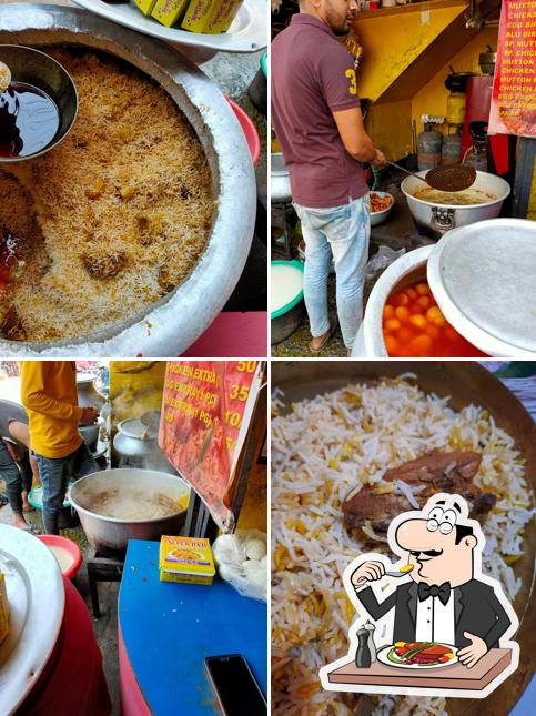 Food at Haji Taaz Biriyani Centre