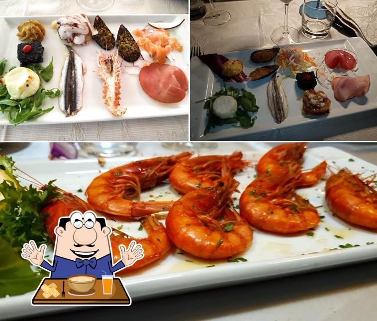 Platti al Ristorante Le Rose
