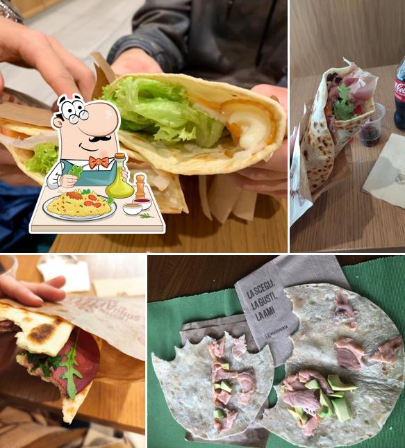 Platti al La Piadineria