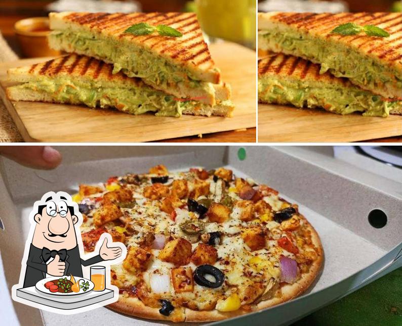 Food at The Mouth Watering Sandwich