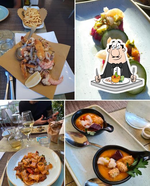 Cibo al Osteria la Caletta