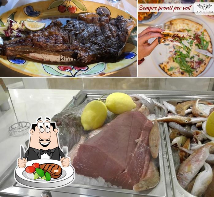 Scegli i un pasto a base di carne a Azetium