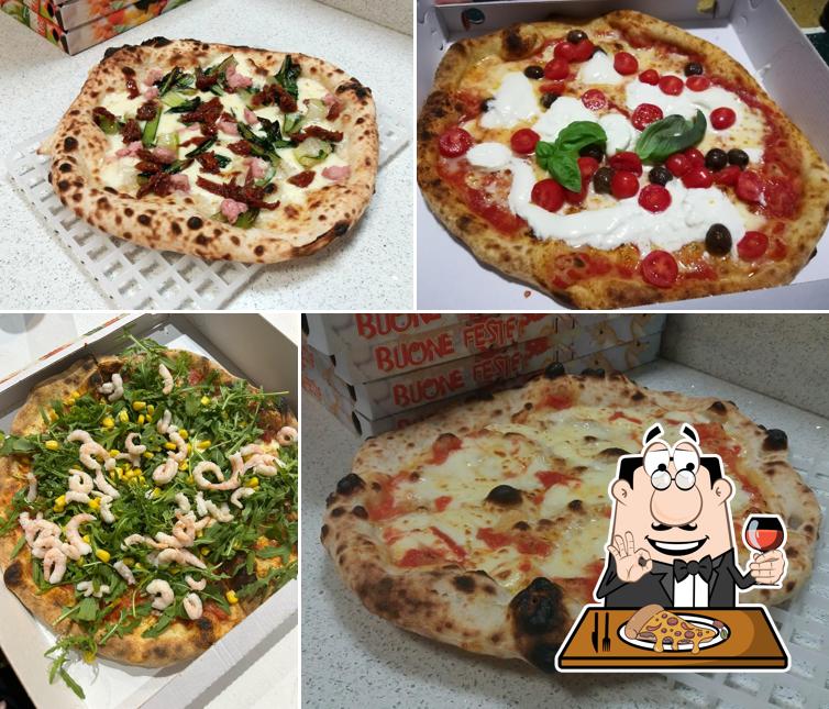 A Pizzeria Sant'Anna Take Away, puoi assaggiare una bella pizza