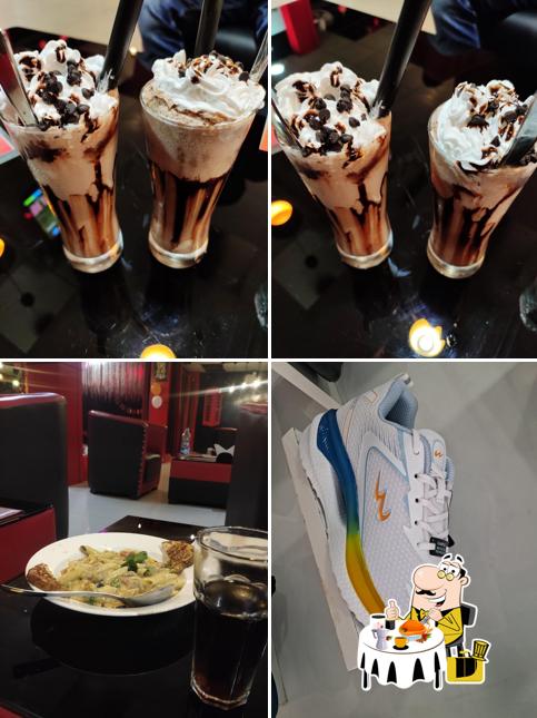 Food at The Moonshine Lounge