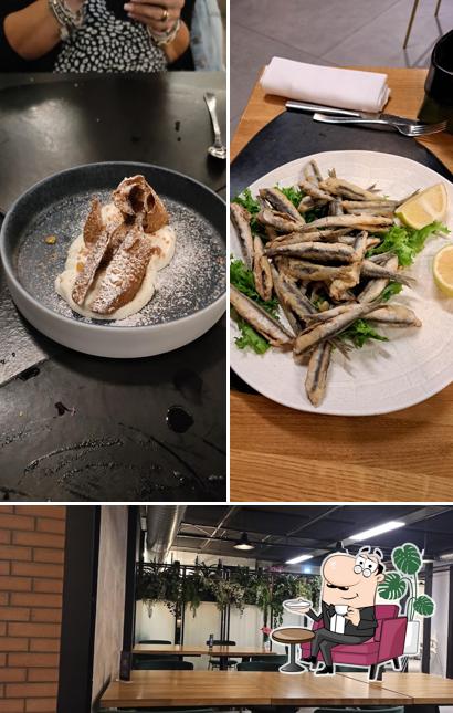 Gli interni di Cantina Antica