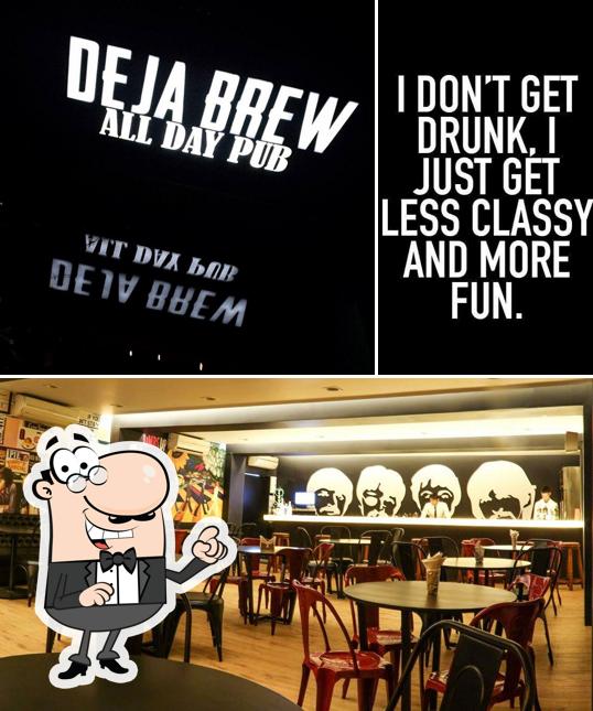 Check out how Deja Brew looks inside