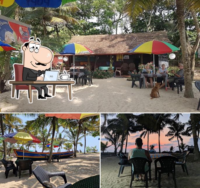 Check out how Palm Heaven Marari Homely Seafood looks inside