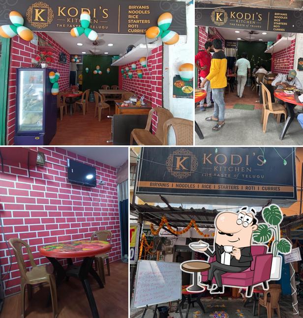 The interior of Kodi’s kitchen