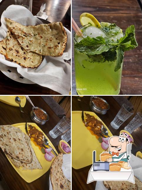 Garlic bread at Royale resort