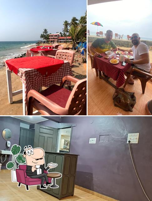 The interior of Sea Gull Restaurant