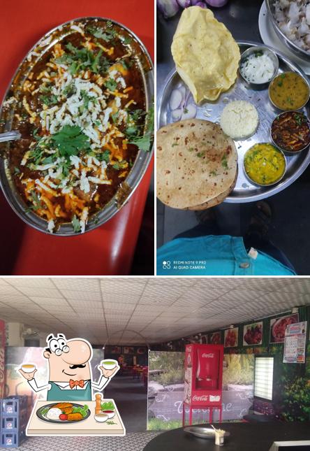 Among different things one can find food and interior at Hotel Ranvara