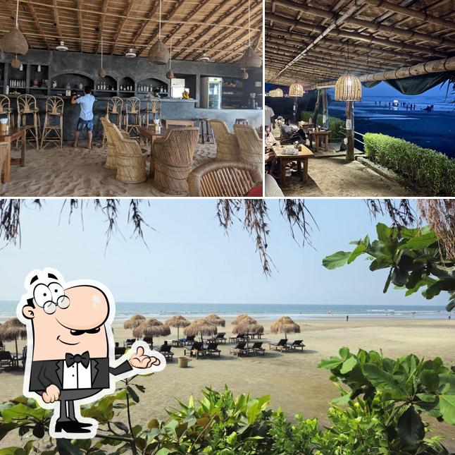 The interior of Palm Grove Restaurant