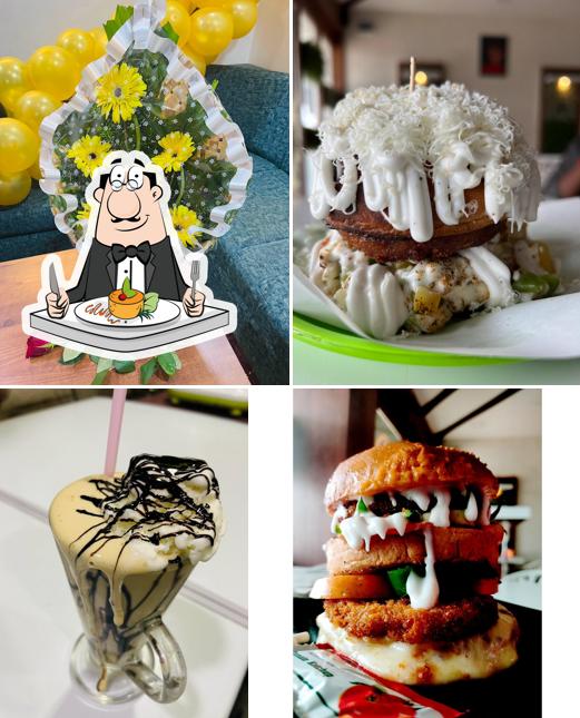 Food at CLUB DE CAFE ( COFFEE SHOP )