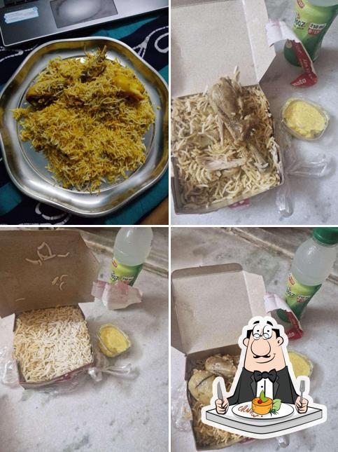 Pulled pork sandwich at Cfc Biryani