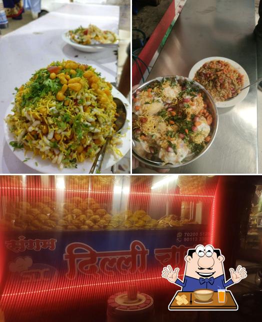 Among different things one can find food and interior at Sangam Dehli Chat
