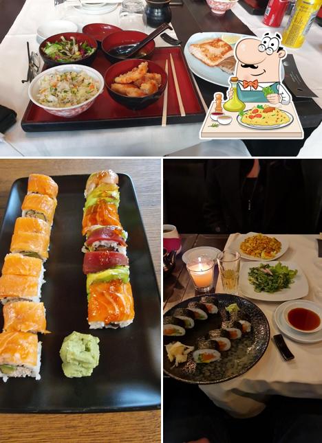 Platti al Ristorante Giapponese Kazan Sushi