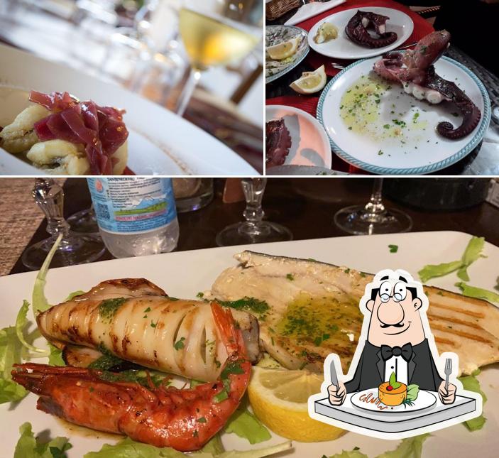 Cibo al Villa Fiori Beach Albergo Ristorante