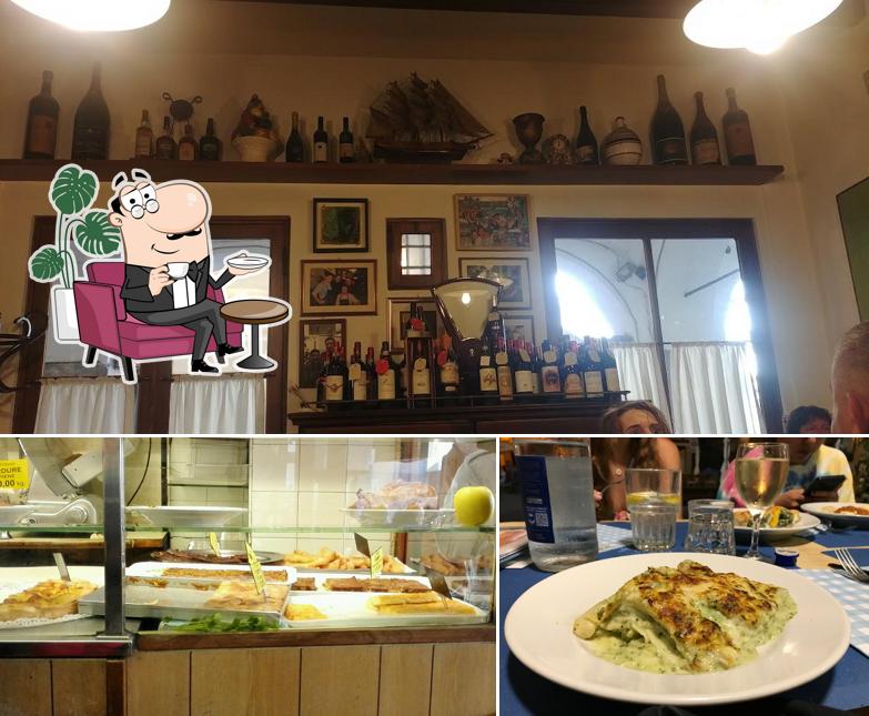 La foto della interni e cibo di Da Vittorio