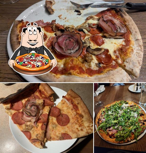 Commandez différents types de pizzas