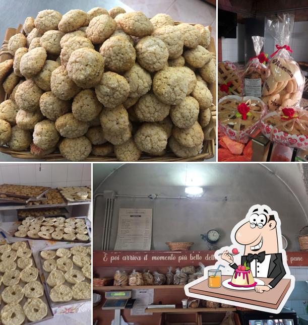 Panificio forno a legna da Angelo offre un'ampia varietà di dessert