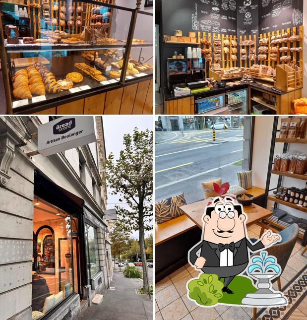 La immagine di esterno e interni da Boulangerie Bread Store