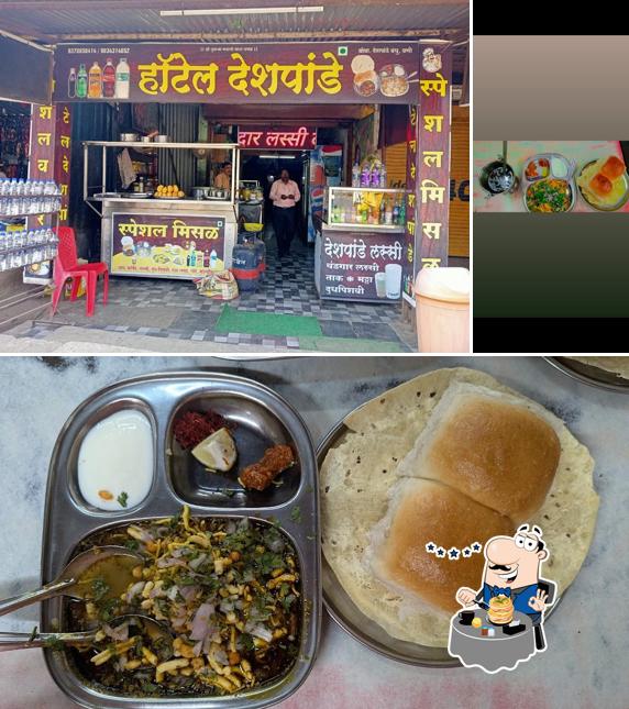 The picture of Deshpande Hotel’s food and interior