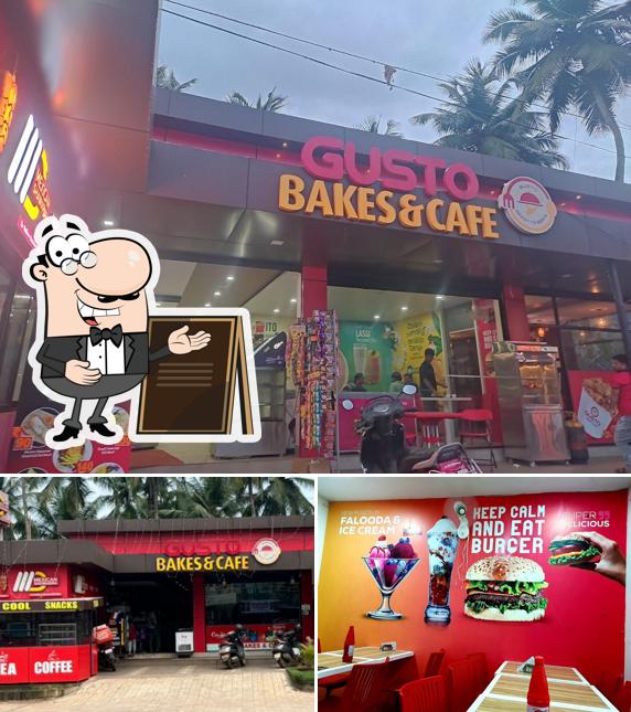 The photo of Gusto bakes Mexican shavarma’s exterior and burger