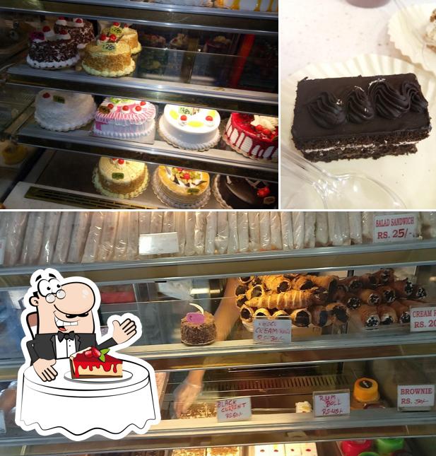Palji bakery serves a variety of sweet dishes