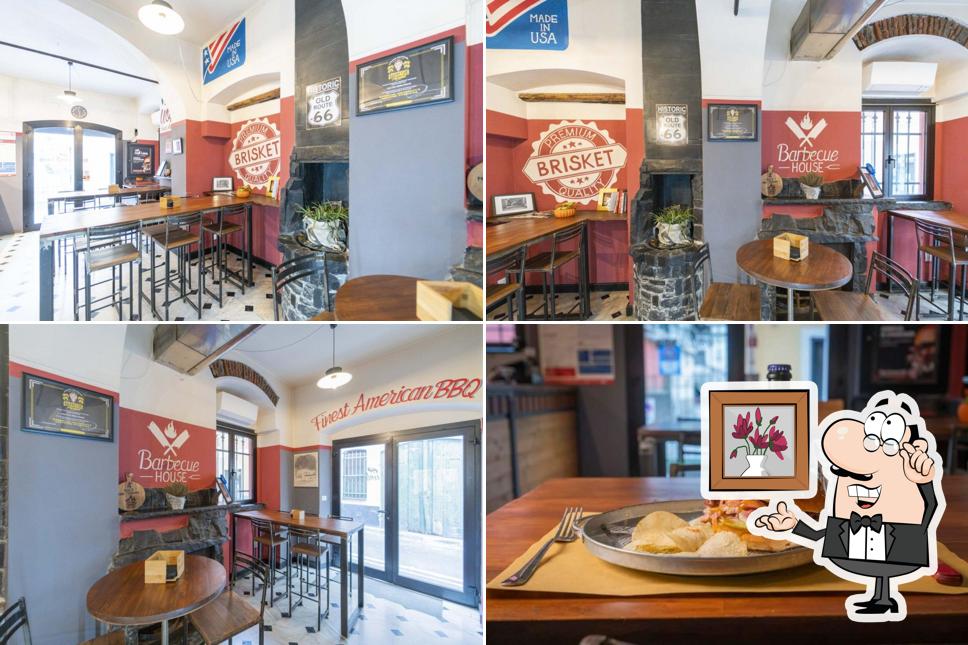 Dai un'occhiata agli interni di Uolli's BBQ factory Chiavari