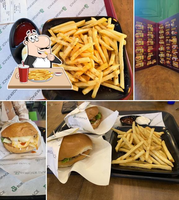 French fries at Burger Space