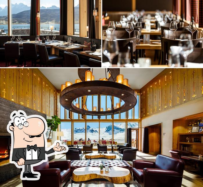 Gli interni di Frutt Restaurant Lago