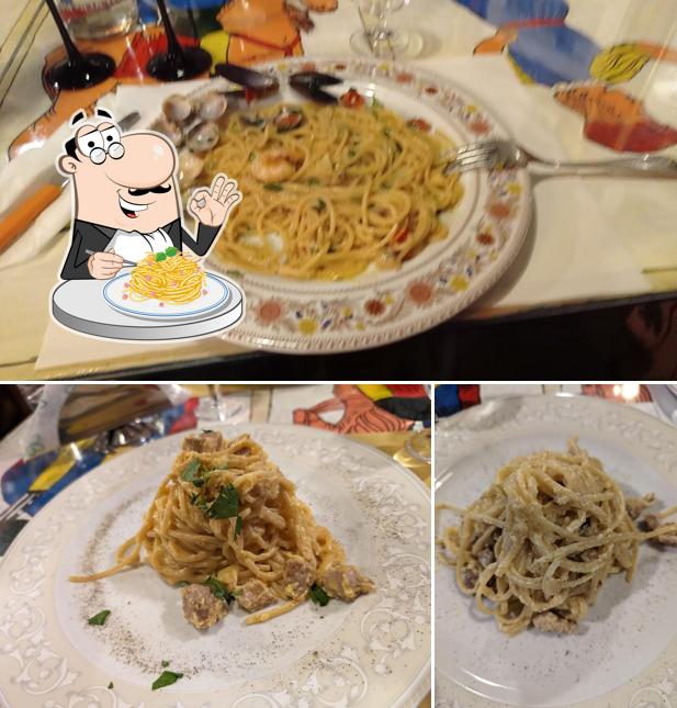 Spaghetti alla carbonara al Ristorante La Vite