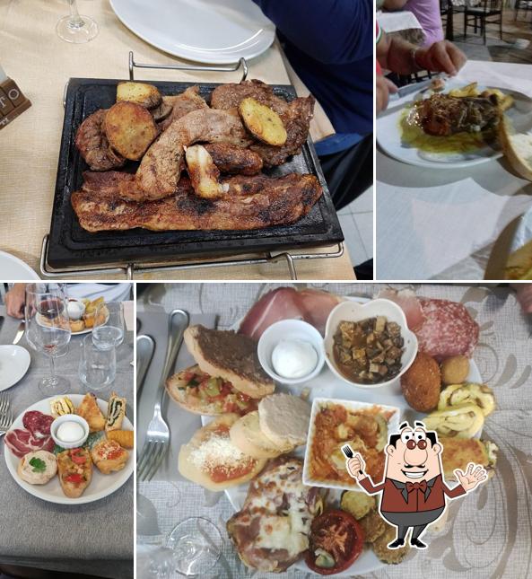 Cibo al Albergo Ristorante Amerino
