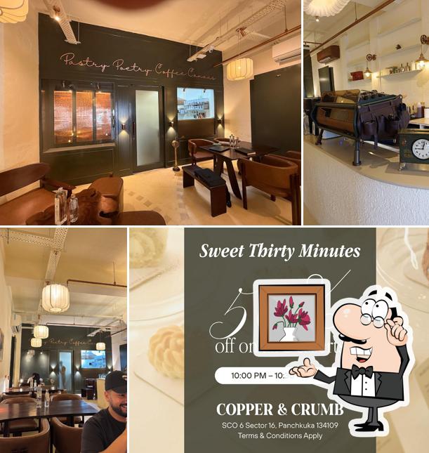 The interior of COPPER & CRUMB & PATISSERIE , PANCHKULA