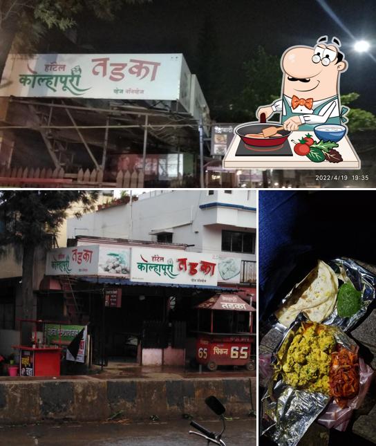 Chicken curry at Kolhapuri Tadka Chicken 65