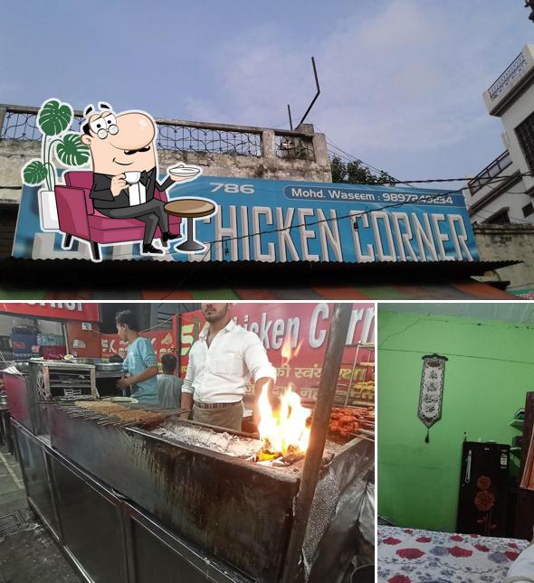 The interior of S K Chicken Corner