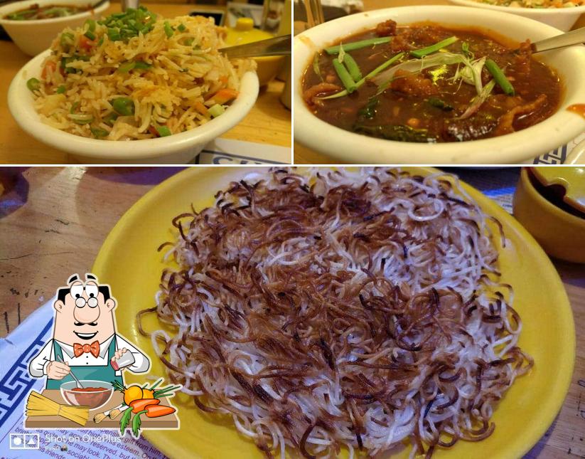 Spaghetti bolognese at China Xpress Restaurant