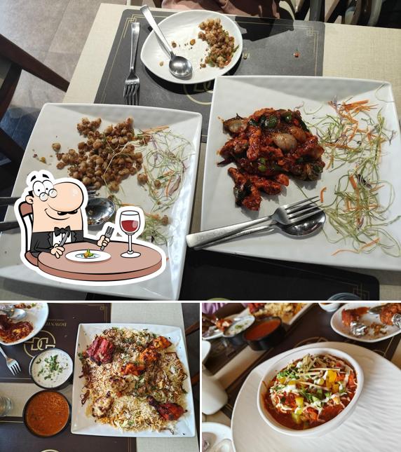 Food at Downtown Diner